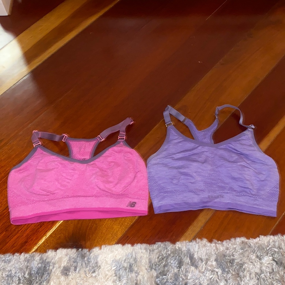 Two matching bras